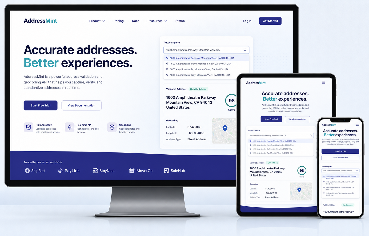 AddressMint Validation API
