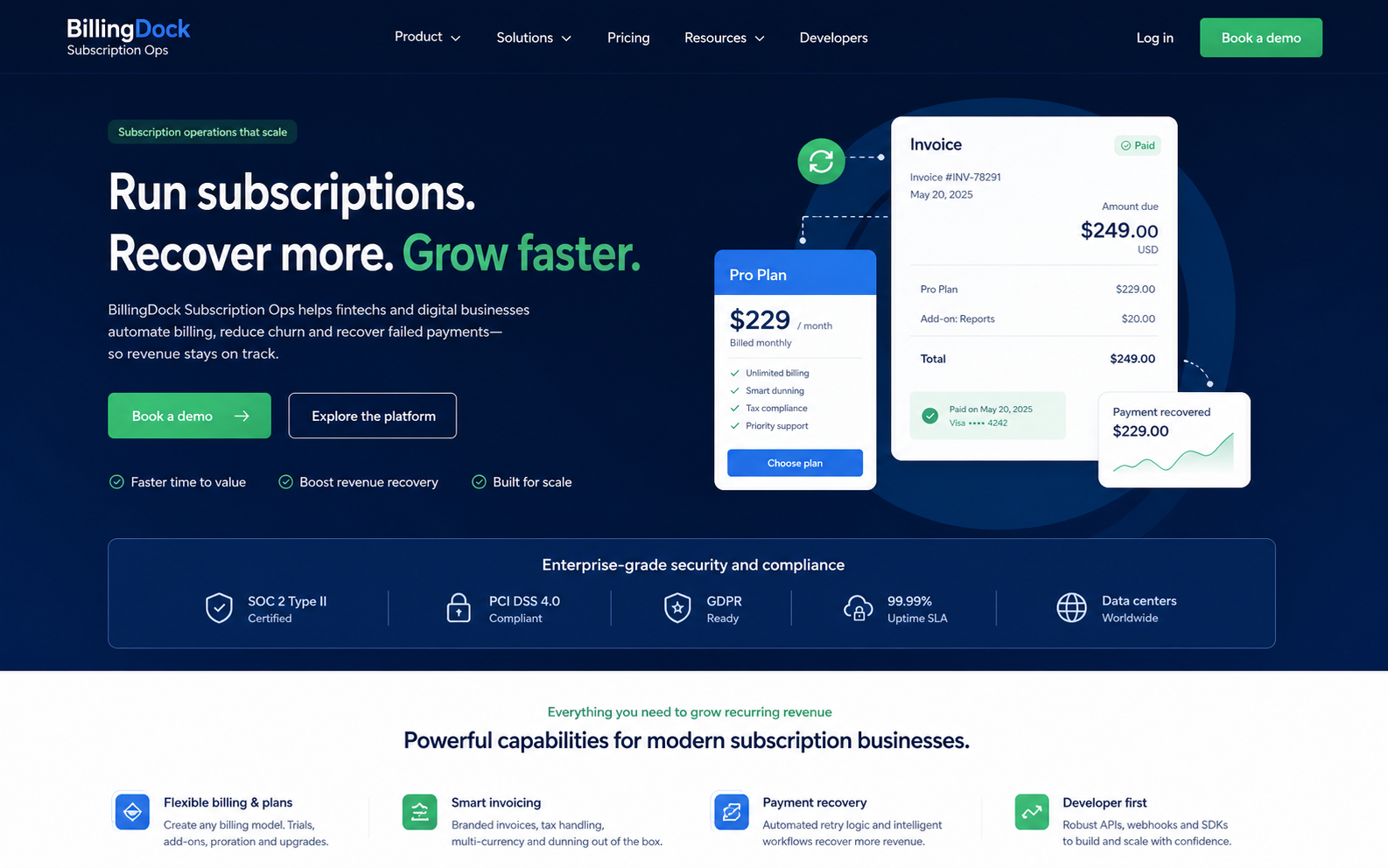 BillingDock Subscription Ops