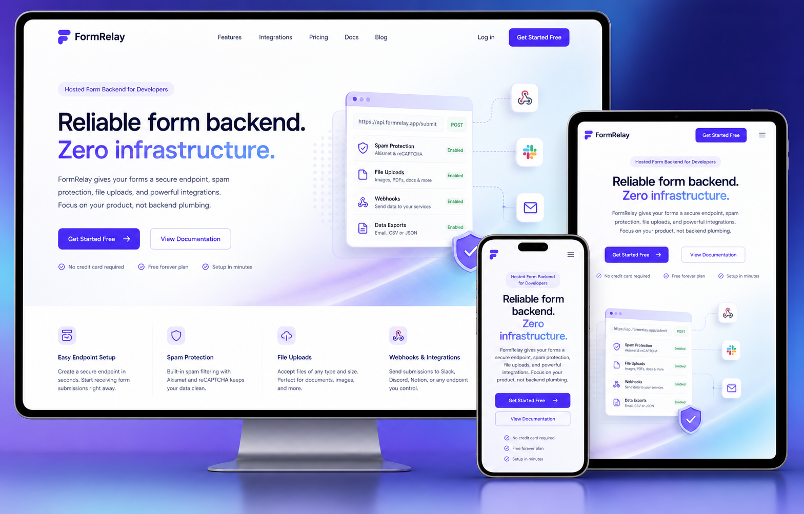 FormRelay Backend Service