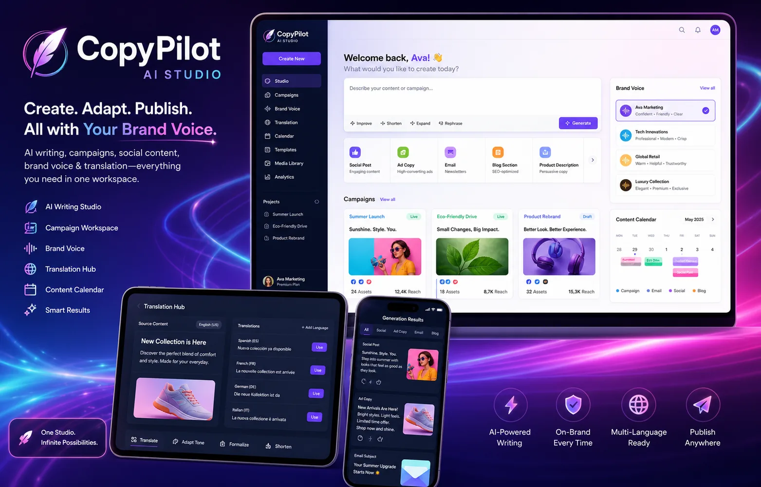 CopyPilot AI Studio