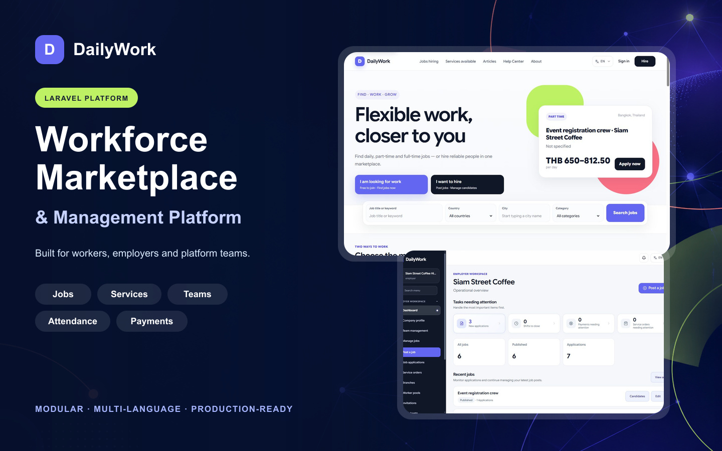 Global Daily Work Marketplace